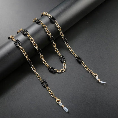 X-Variety of Oval acrylic and metal chains