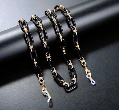 X-Variety of Oval acrylic and metal chains