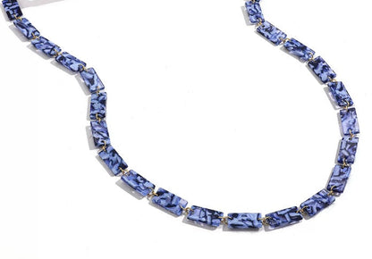X-YCMKA21003 - Solid acetate block eyeglass chain.