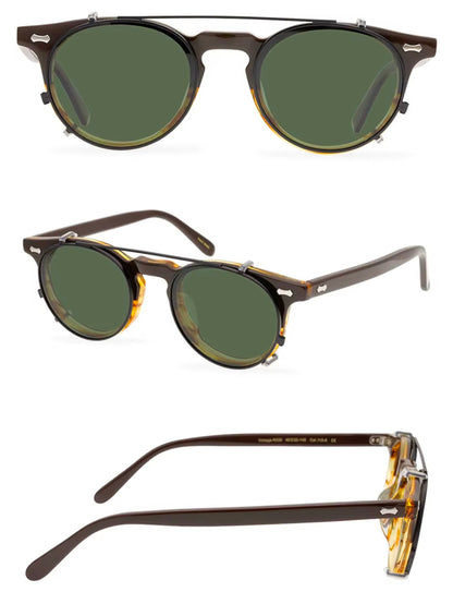 505 with polarized sun clip