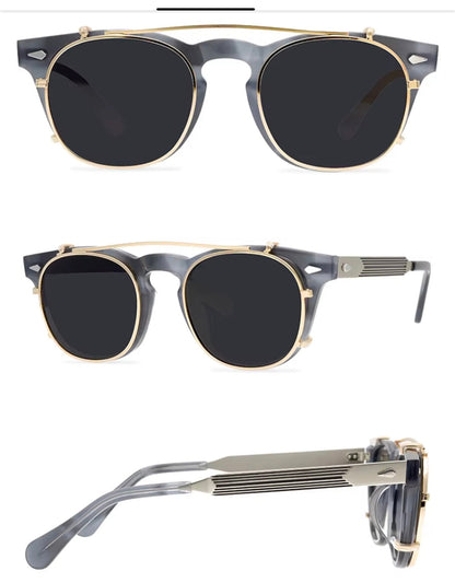 9564 with polarized sun clip