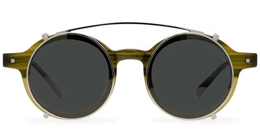 9575 with polarized sun clip